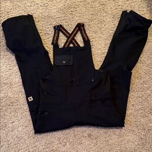 DC Black unisex snow bibs  Jumpsuit
